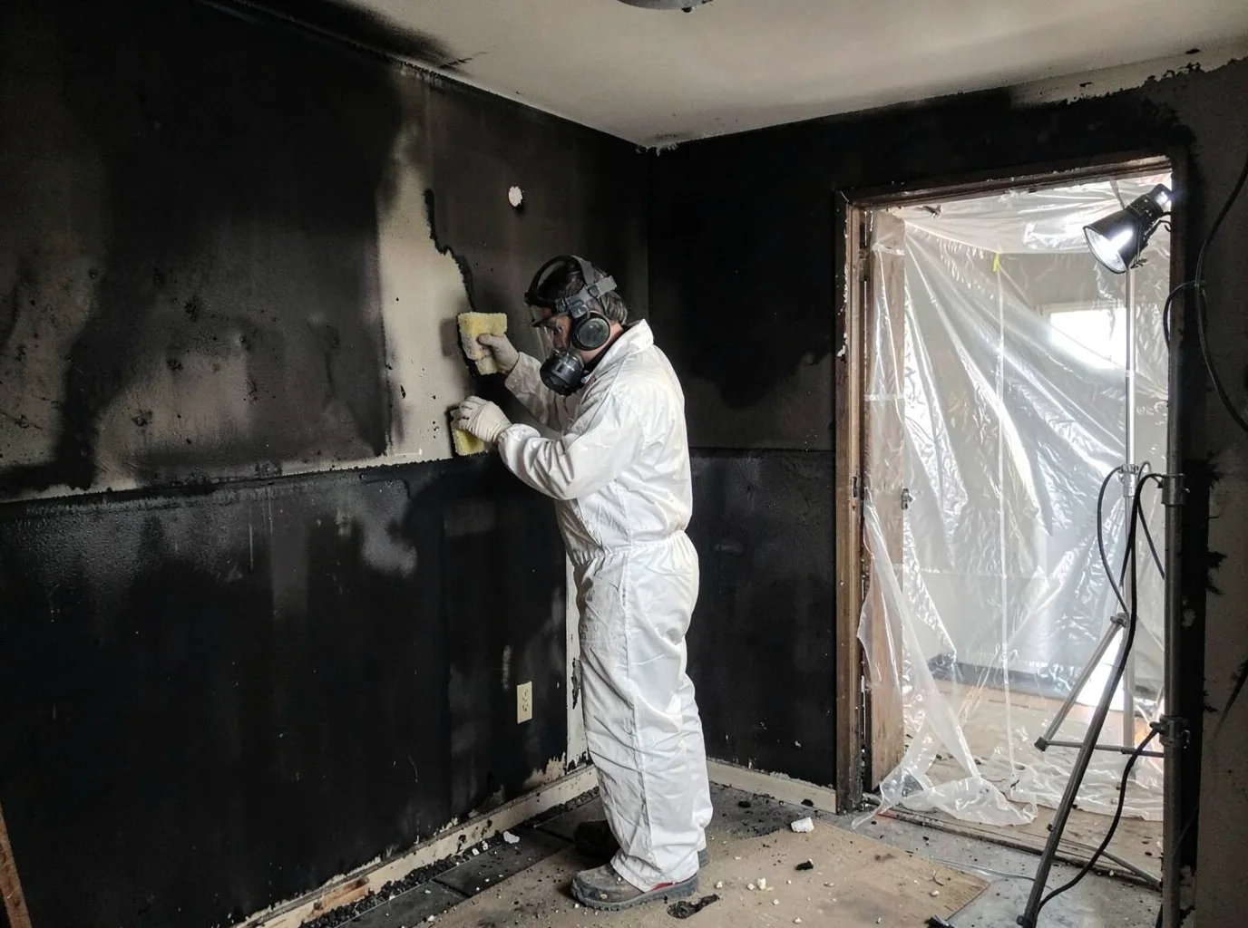 Fire Damage Restoration company in Rockwood, MI
